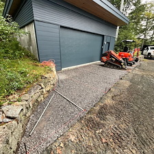 Aqua-Bric-Paver-Garage-Apron-Install-Sunapee-NH 1