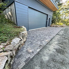Aqua-Bric-Paver-Garage-Apron-Install-Sunapee-NH 4