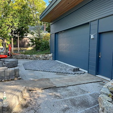 Aqua-Bric-Paver-Garage-Apron-Install-Sunapee-NH 2