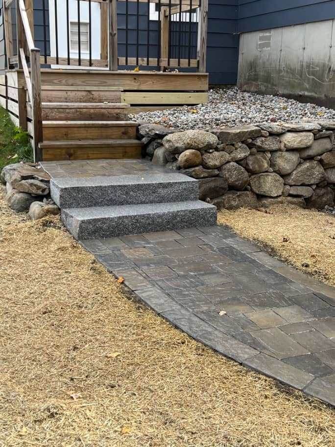 Front Entryway in Bradford, NH