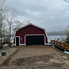 Permeable Driveway with Techo-Bloc Mista Pavers - Newbury, NH 2