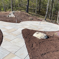 Timeless Entry with Dimensional Bluestone - Newport, NH 1