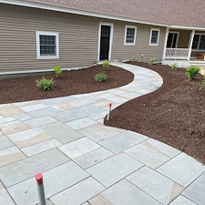 Timeless Entry with Dimensional Bluestone - Newport, NH 3